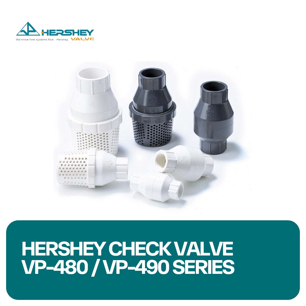 Hershey Check Valve VP-480 / VP-490 Series