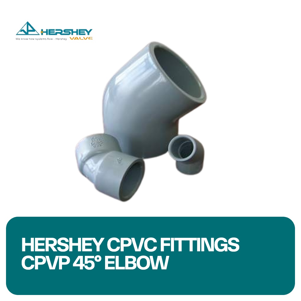 Hershey CPVC Fittings CPVP 45° Elbow