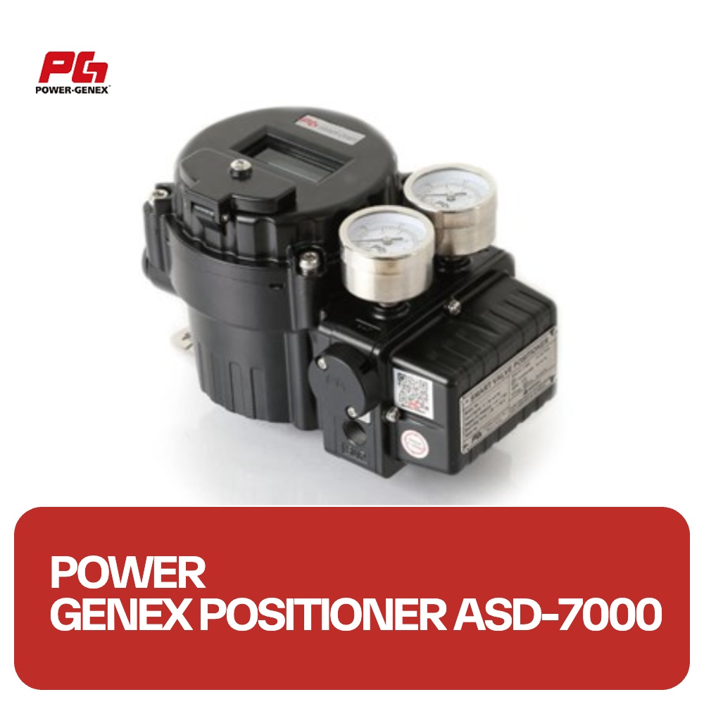 Power Genex Positioner ASD-7000 (Rotary Type & Linear Type)
