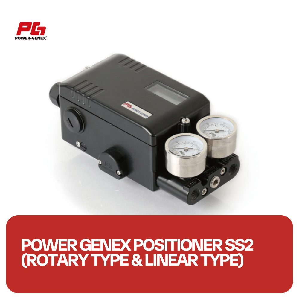 Power Genex Positioner SS2 (Rotary Type & Linear Type)