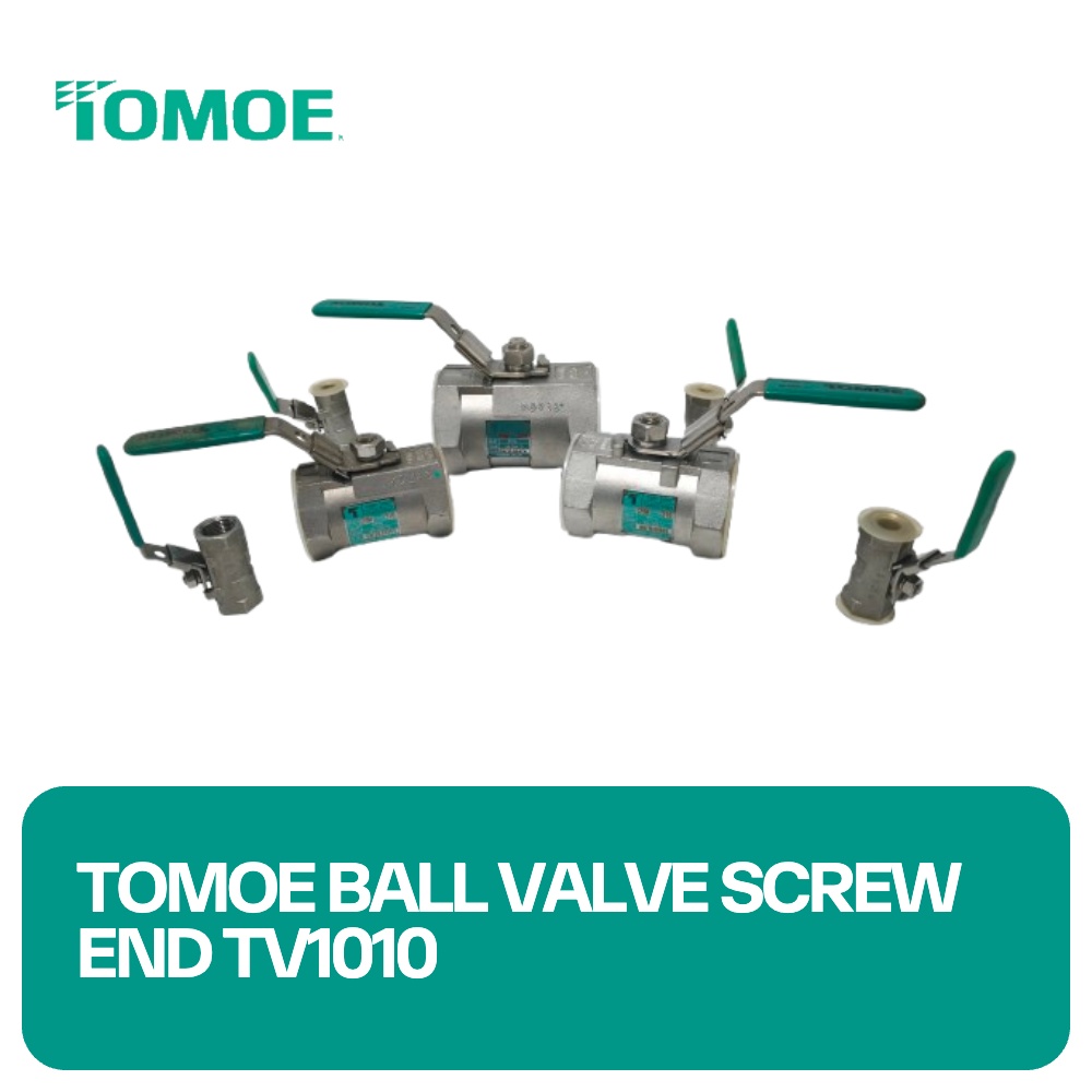 Tomoe Ball Valve Screw End TV1010
