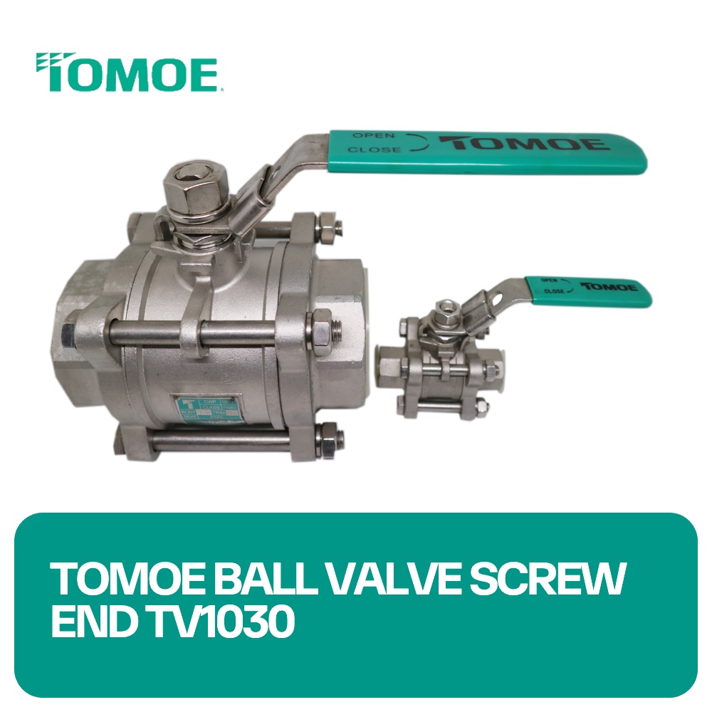 Tomoe Ball Valve Screw End TV1030