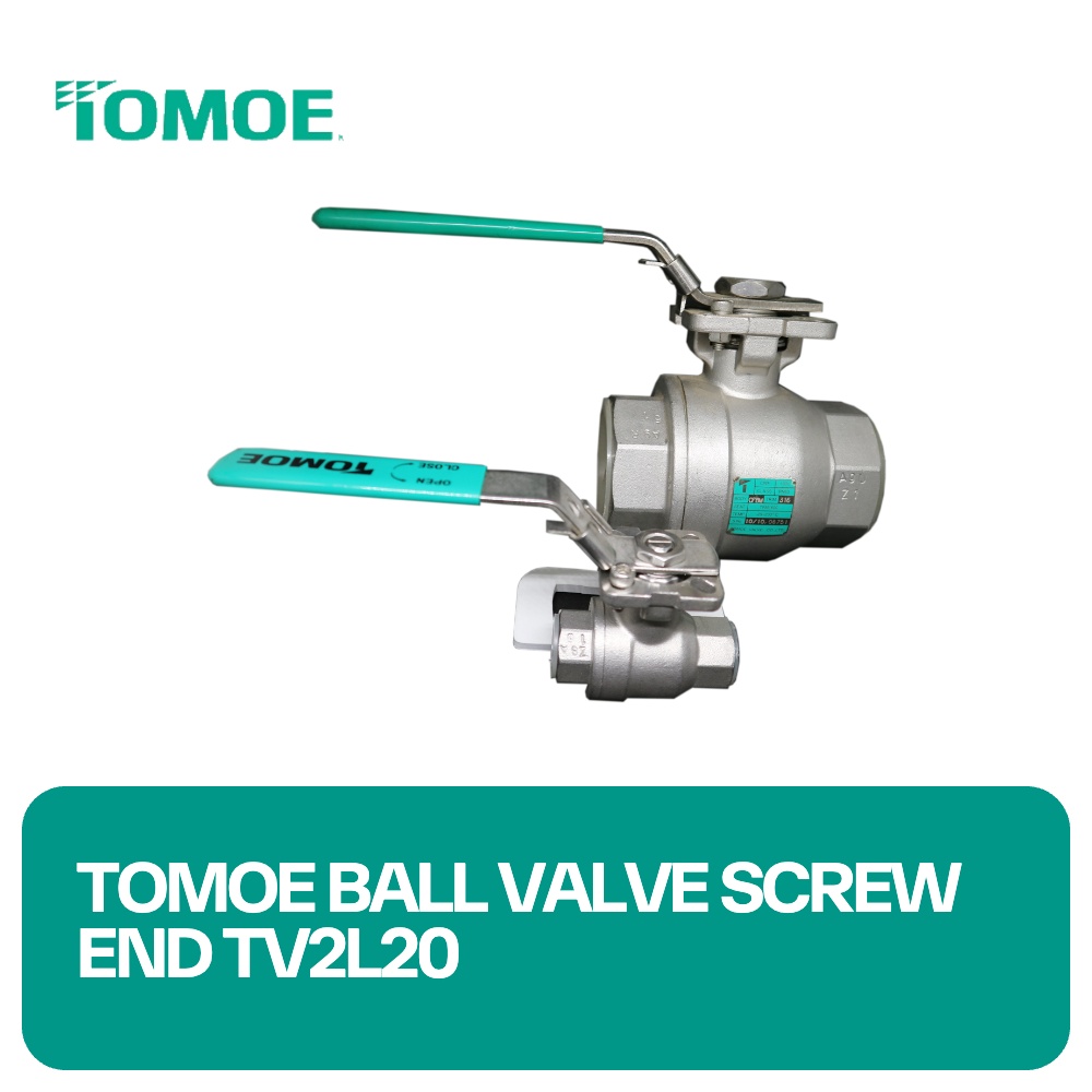 Tomoe Ball Valve Screw End TV2L20