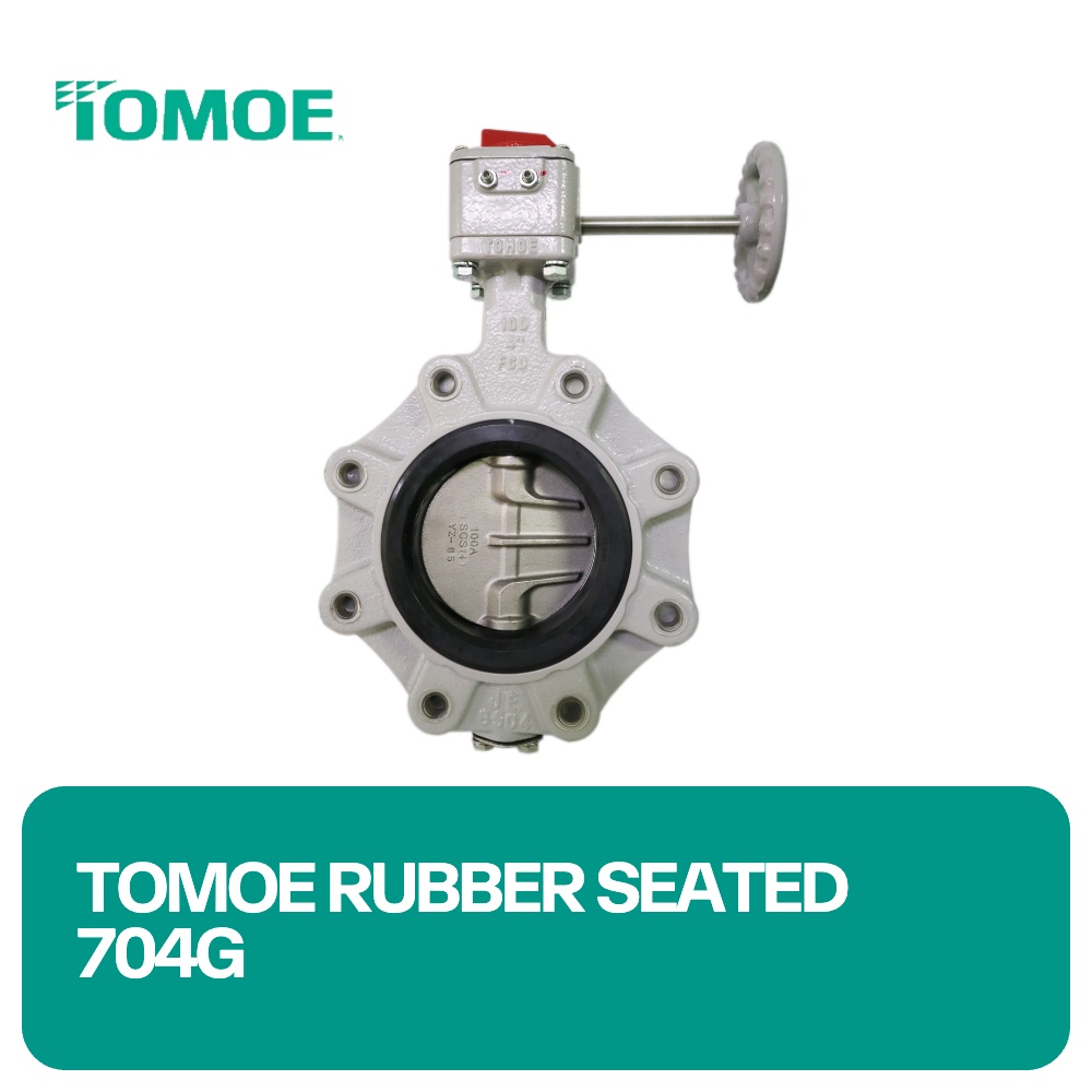 Tomoe Rubber Seated Valve 704G