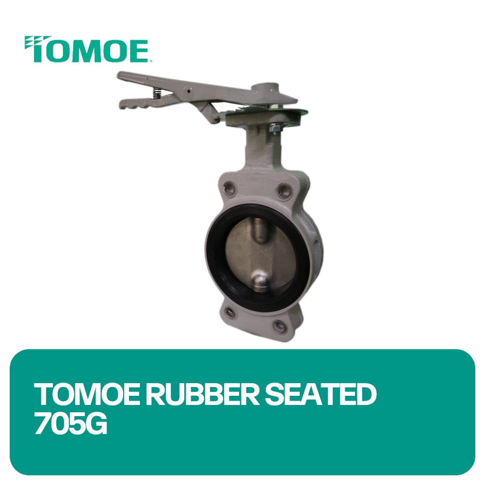 Tomoe Rubber Seated Valve 705G